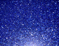 Royal Blue Puff Glitter