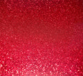 Red Puff Glitter