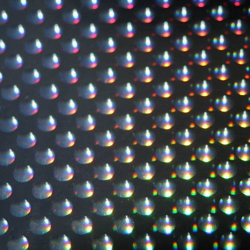 3D Silver Bubbles HTV