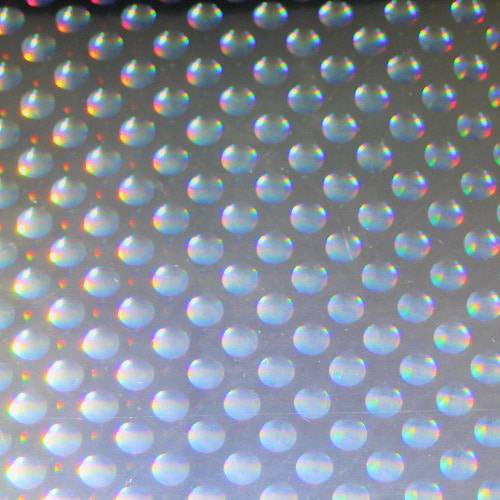 3D Silver Bubbles HTV