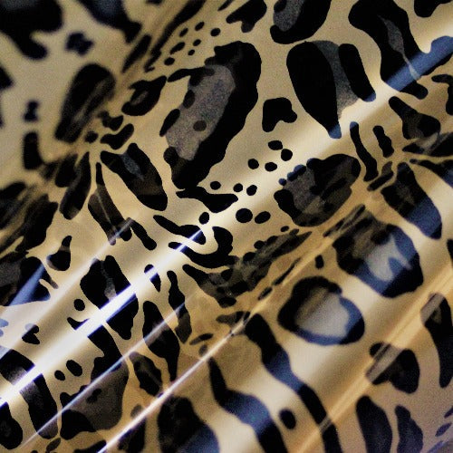 Metallic Cheetah HTV