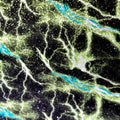 Green/yellow Lightning Glitter HTV