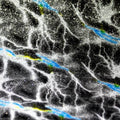 Aqua Lightning Glitter HTV