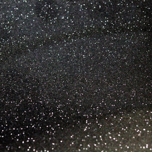 Black Glitter HTV